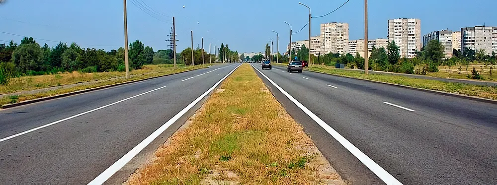 Сколько проезжих частей имеет данная дорога?