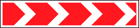 Дорожный знак 1.34.1, 1.34.2. Направление поворота